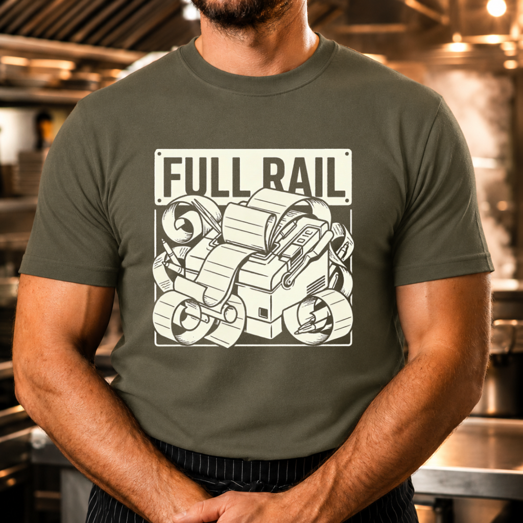 Full Rail Ticket Machine Tshirt