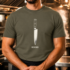 Behind - Chef Knife Tshirt T-Shirt