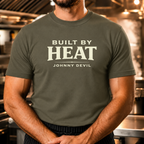 Built by Heat JD txt Tshirt