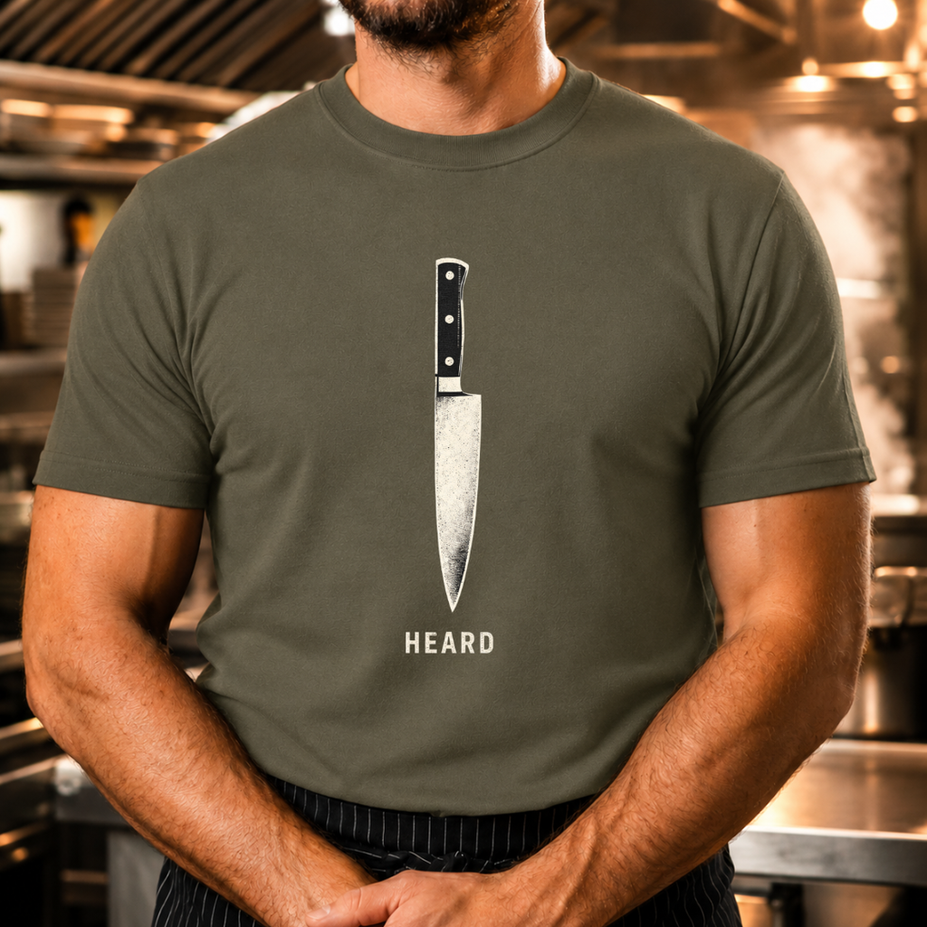 Heard - Chef Knife T-Shirt