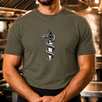 Snake & Chef Knife Tshirt