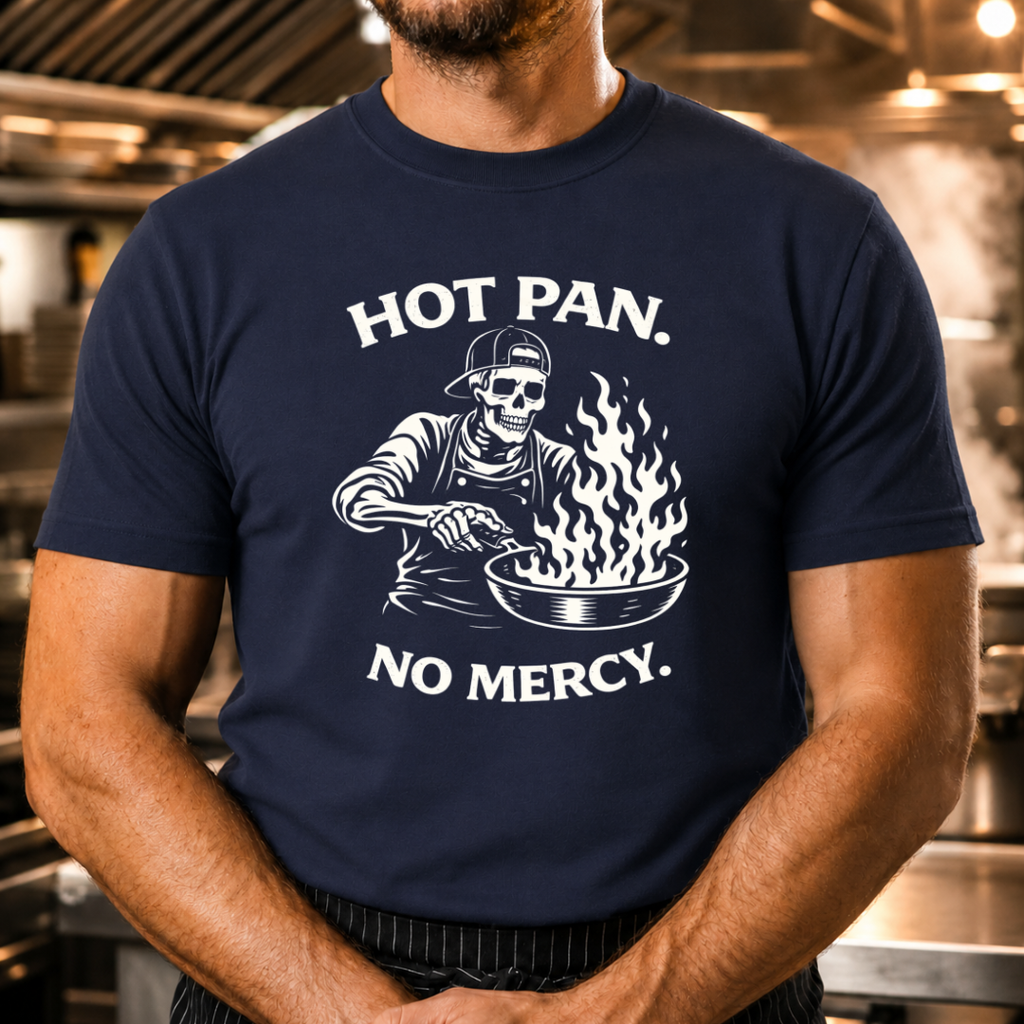 Hot Pan No Mercy T-Shirt