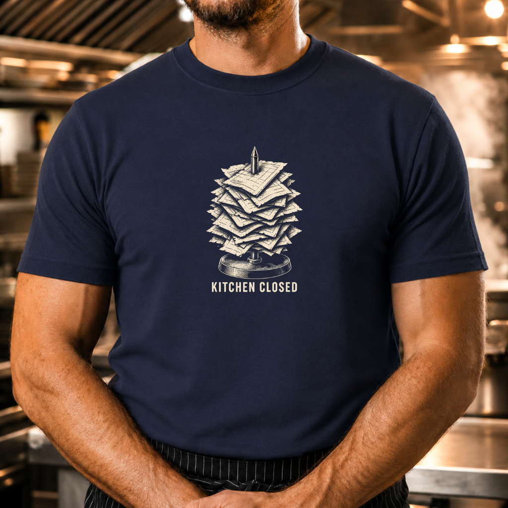 Kitchen Closed - Ticket Stack Tshirt
