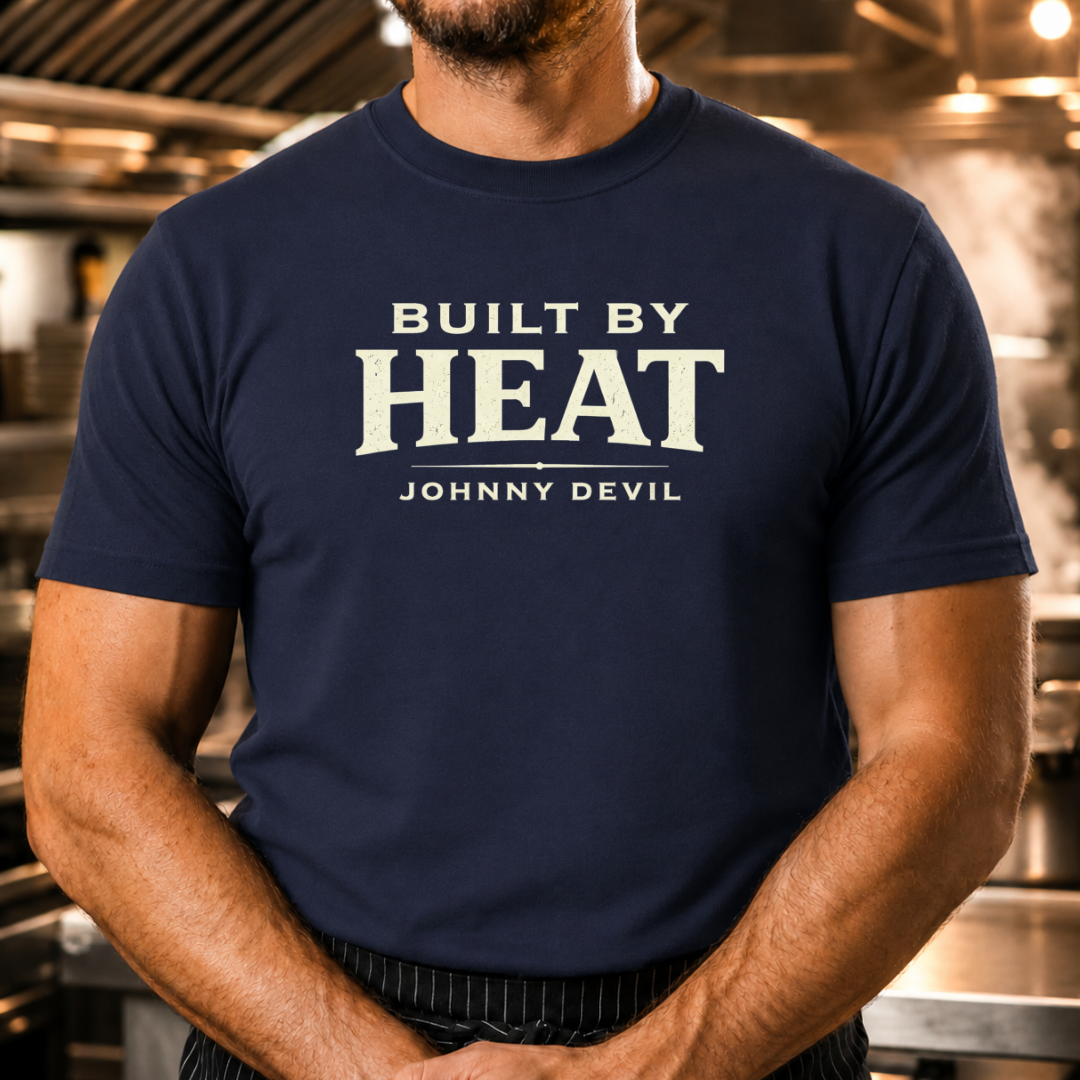 Built by Heat JD txt Tshirt