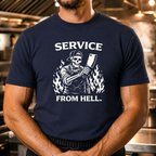 Service from Hell -  Skeleton T-shirt