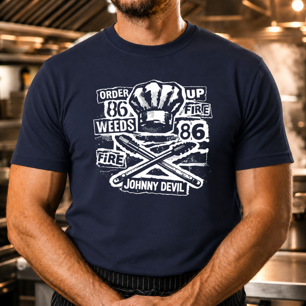 Retro Punk Chef T-Shirt