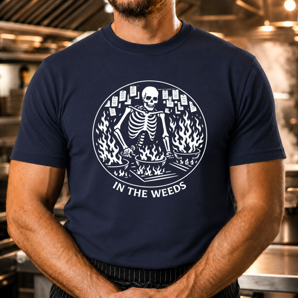 In the Weeds - Skeleton T-Shirt