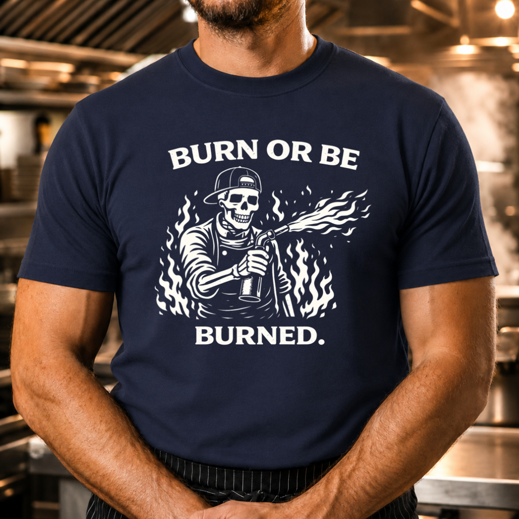 Burn or be Burned - Skeleton T-Shirt
