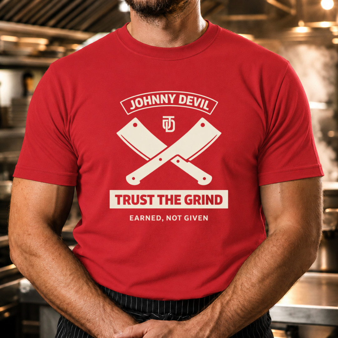 Trust the Grind - Crossed Cleavers T-Shirt