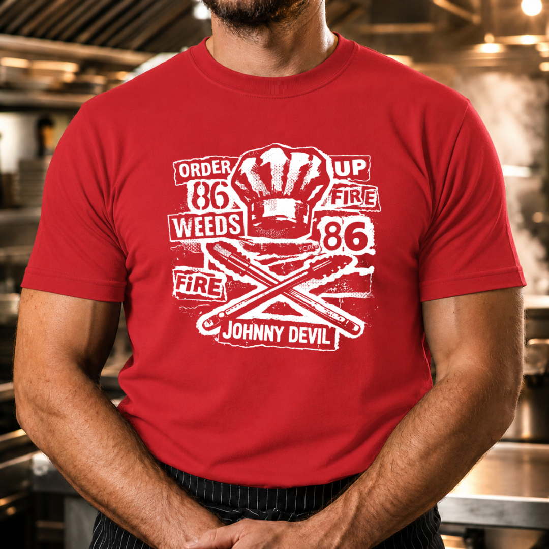 Retro Punk Chef T-Shirt