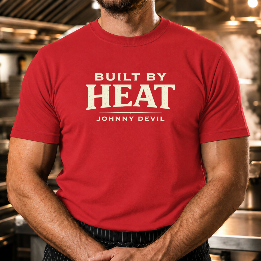 Built by Heat JD txt Tshirt