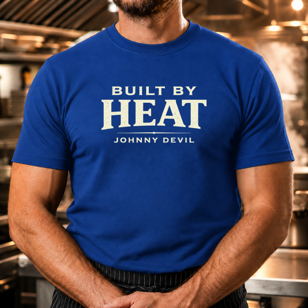 Built by Heat JD txt Tshirt