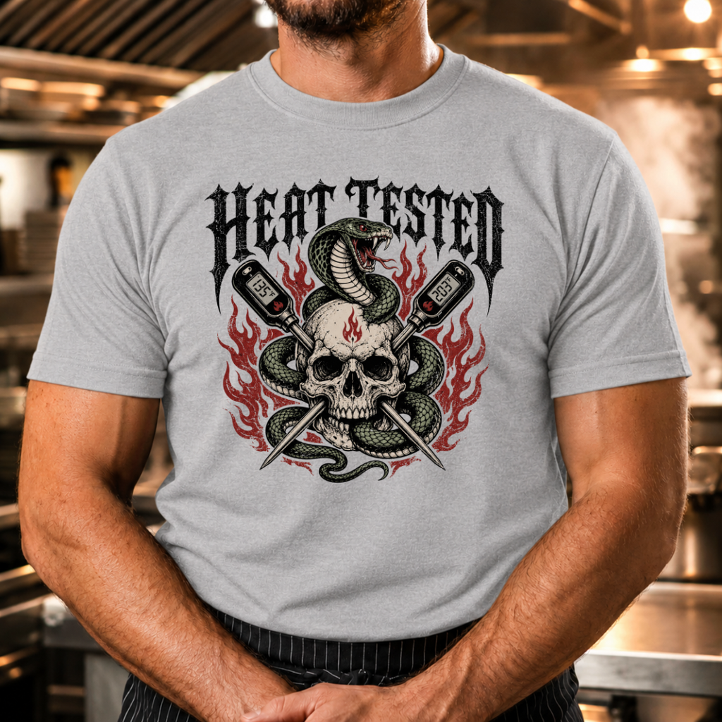 Heat Tested - Skull & Probe Tshirt