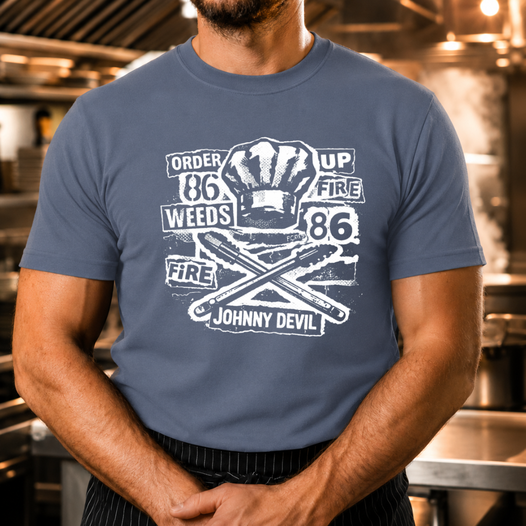 Retro Punk Chef T-Shirt