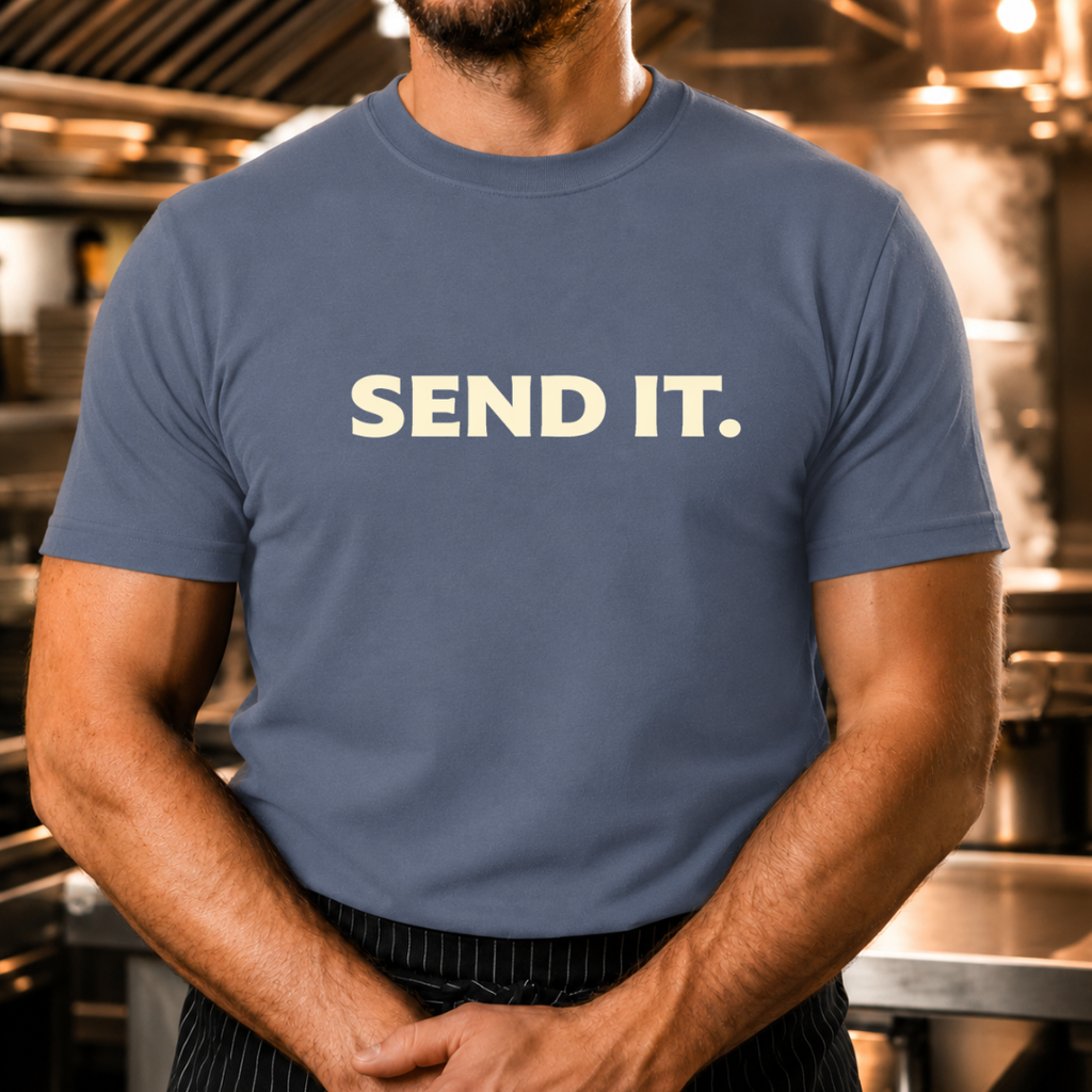 Send It. Bold Text T-shirt
