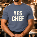 Yes Chef - Bold Text T-Shirt