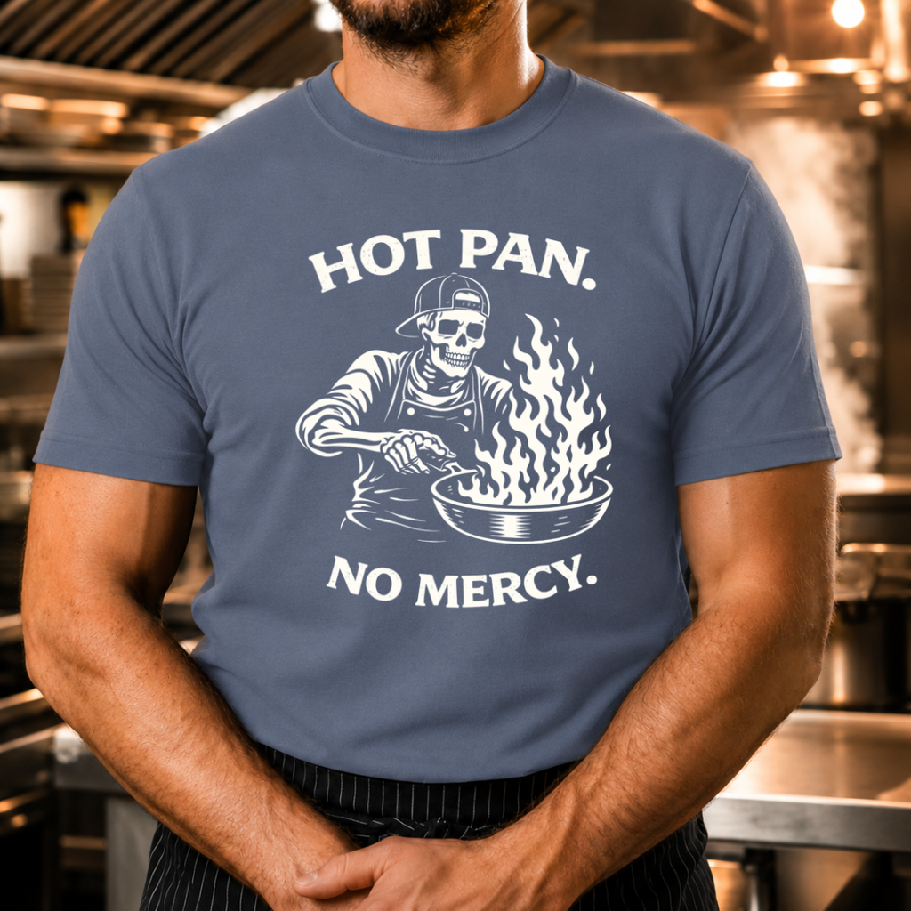 Hot Pan No Mercy T-Shirt