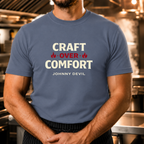 Craft Over Comfort - Bold Text T-Shirt