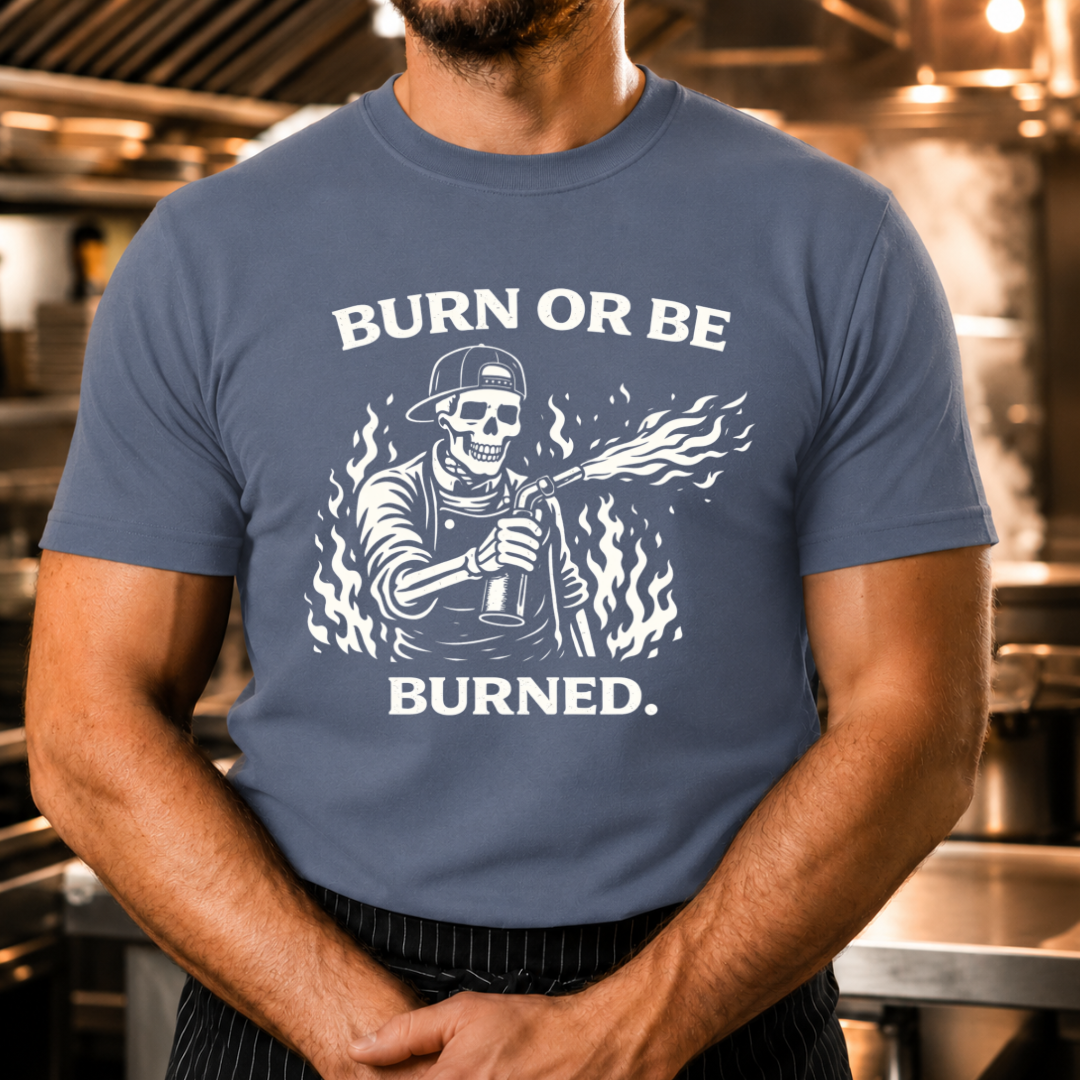 Burn or be Burned - Skeleton T-Shirt
