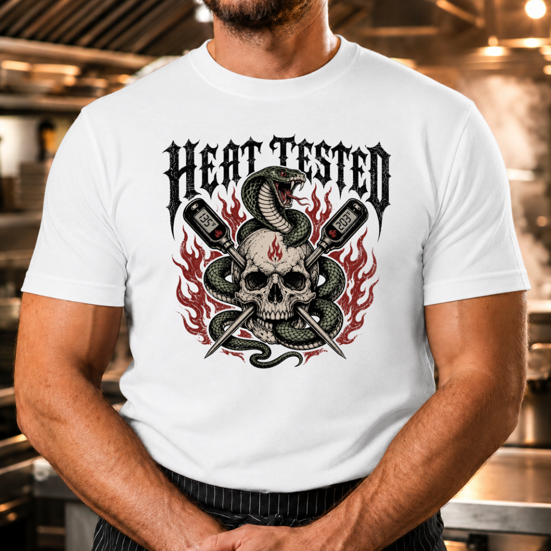 Heat Tested - Skull & Probe Tshirt
